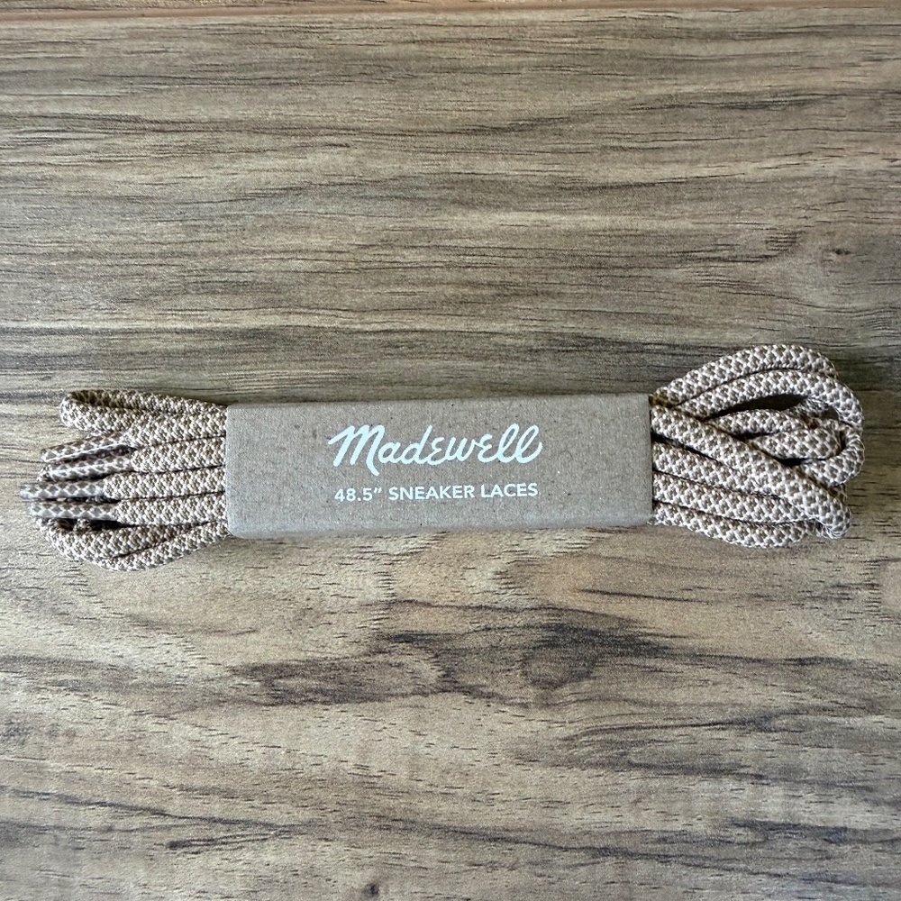 NWT - Madewell Climbing Rope Shoe Laces